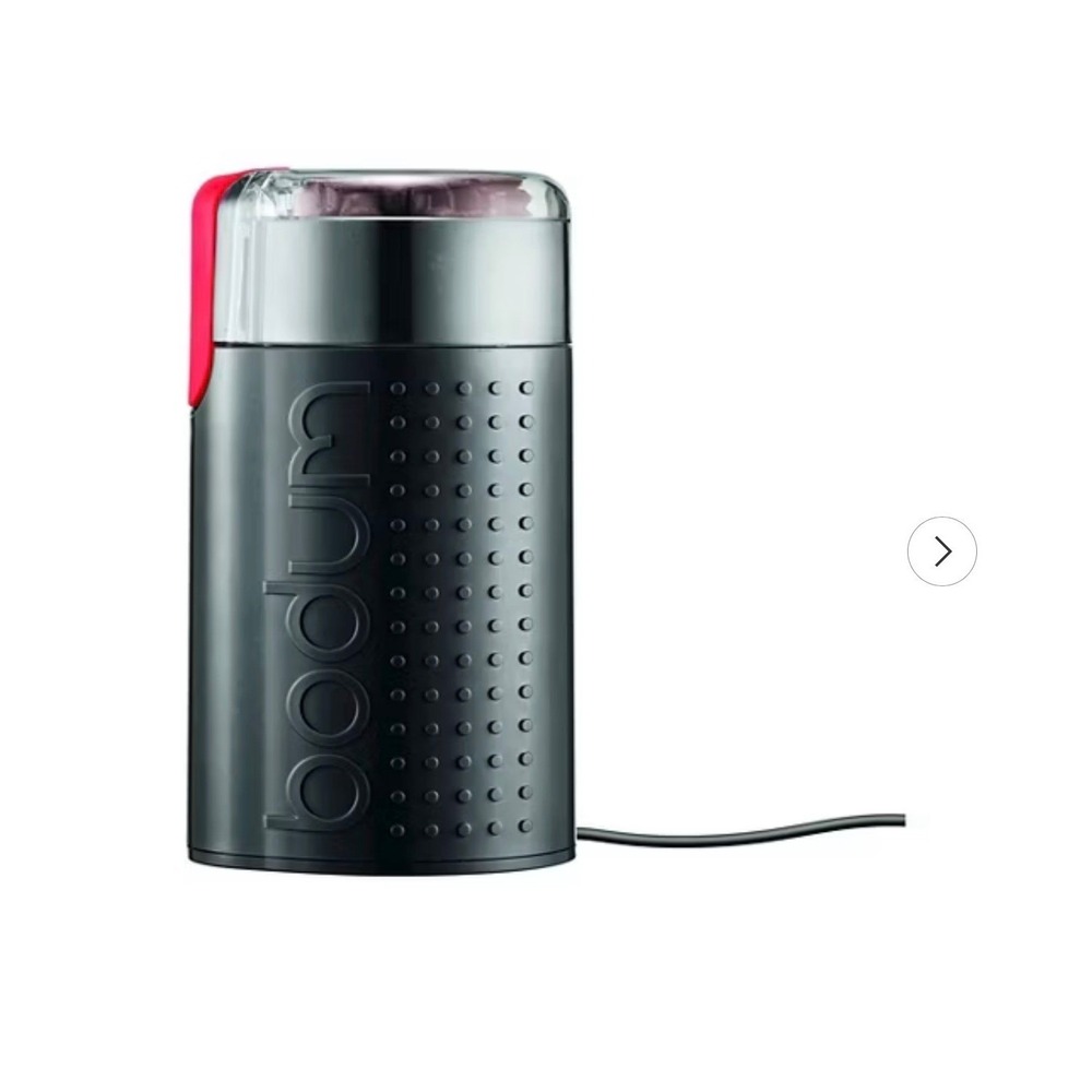 Bodum Coffee Grinder Black Excellent Bistro Electric Blade 11160-01US